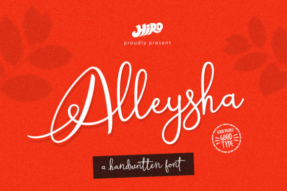 Alleysha Font Review: Elegant Script for Brand Identity