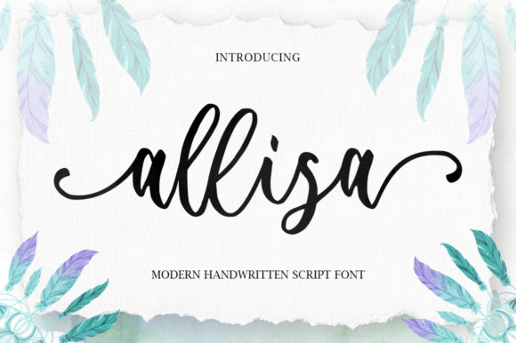 Allisa Font Review: Elegant Script for Digital Campaigns