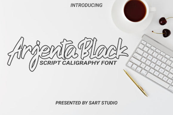 Arjenta Black Font: Editorial Warmth and Readability