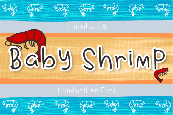Baby Shrimp Font: Handwritten Charm for Business Branding