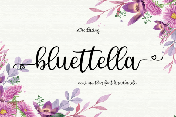 Bluettella: A Classic Script Font for Modern Web Design