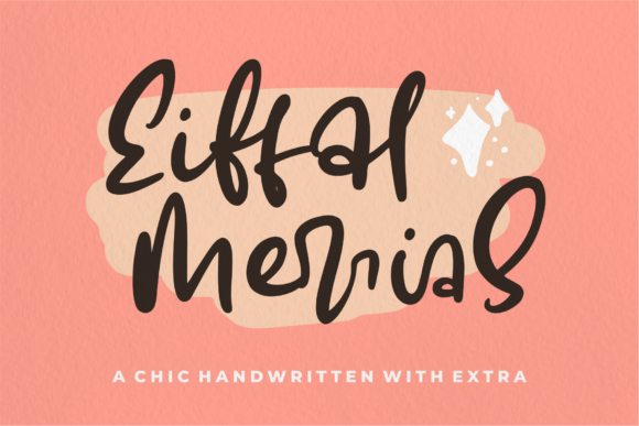 Eiffal Merrias: A Chic Handwritten Font for Creative Branding