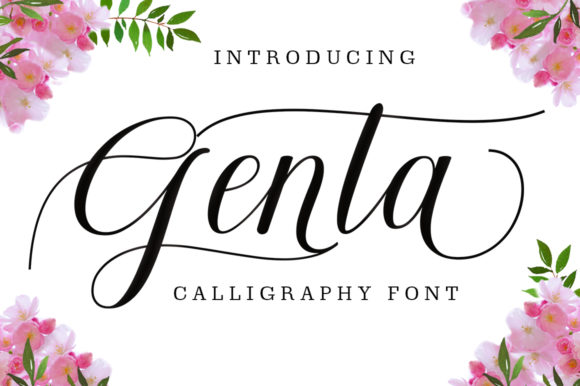 Genta Font: Elevating Brand Identity with Elegant Script