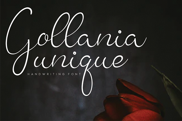 Gollania Font Review: A Script Typeface for Campaigns
