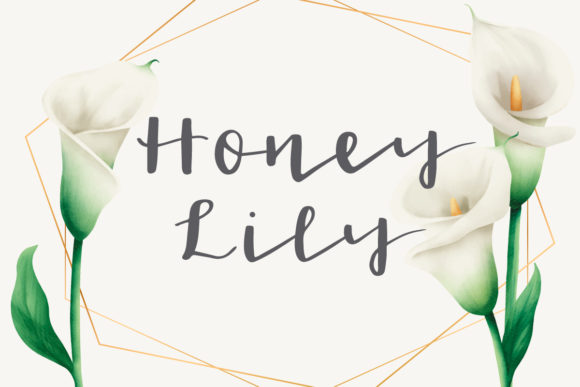 Honey Lily Font: Handwritten Style for Web Design
