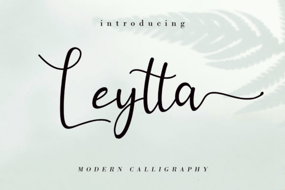 Leytta Font: Sweet Hand-Lettered Type for Makers