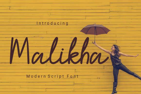 Malikha Font: Elevating Digital Brand Identity