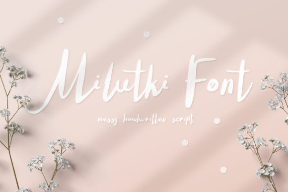 Milutki Font Review: A Handwritten Typeface for Organic Branding