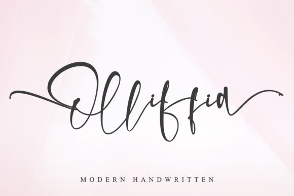 Olliffia Font: Elevating Small Business Brand Identity