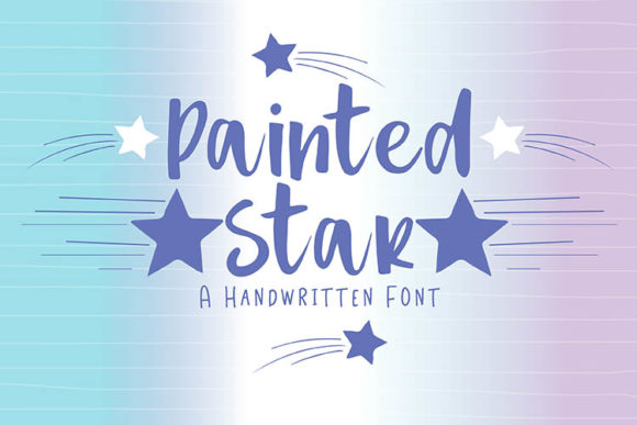 Painted Star Font: Adding Friendly Charm to Brand Identity