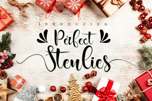 Perfect Stenlies Font: Charming Script for Handmade Labels