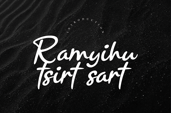 Ramyihu Tsirt Sart Font: Elevate Your Small Business Brand