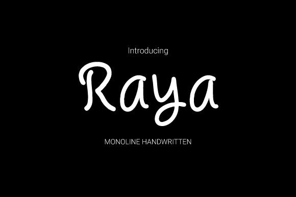 Raya Font: Elevating Small Business Branding