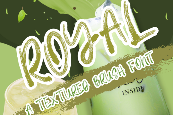Royal Textured Font: A Handwritten Typeface for Branding