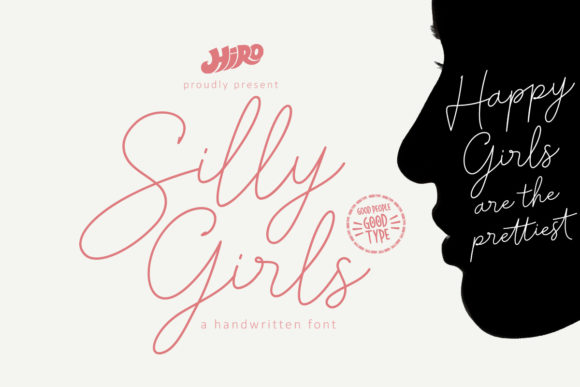 Silly Girls Font: Elegant Script for Editorial Design