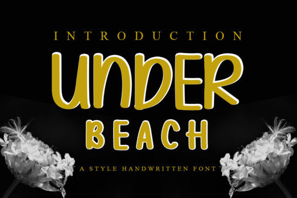 Under Beach: A Quirky Handwritten Font for Creative Web Design
