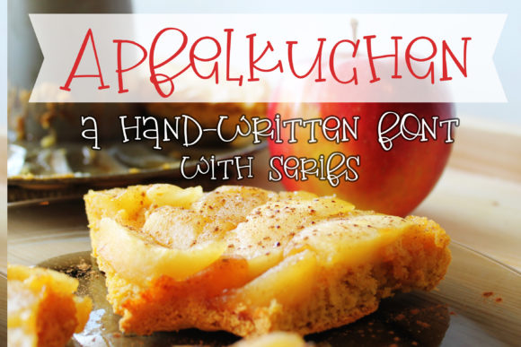 ZP Apfelkuchen Font: A Handwritten Typeface for Editorial Design